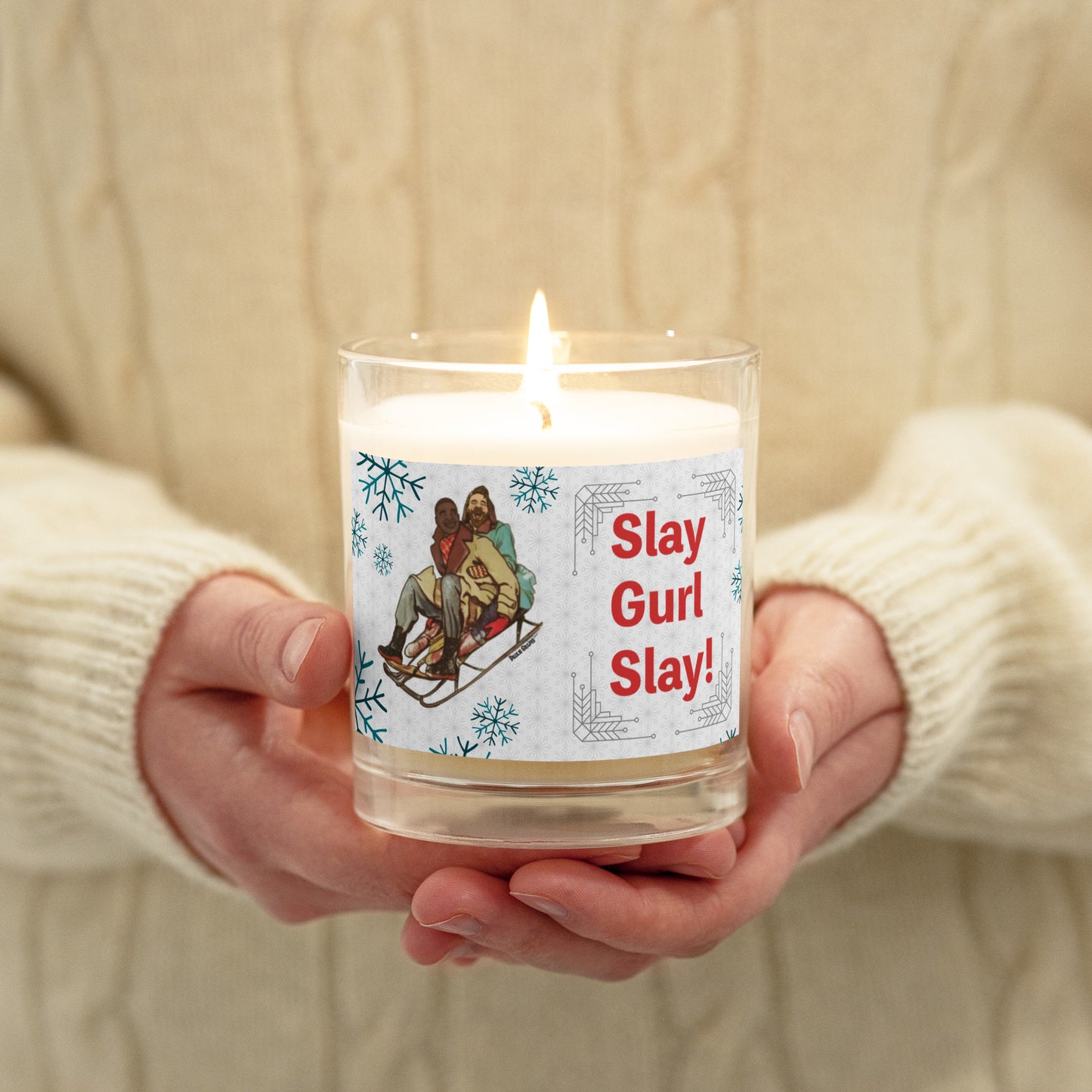 Slay Ride Together With You Candle