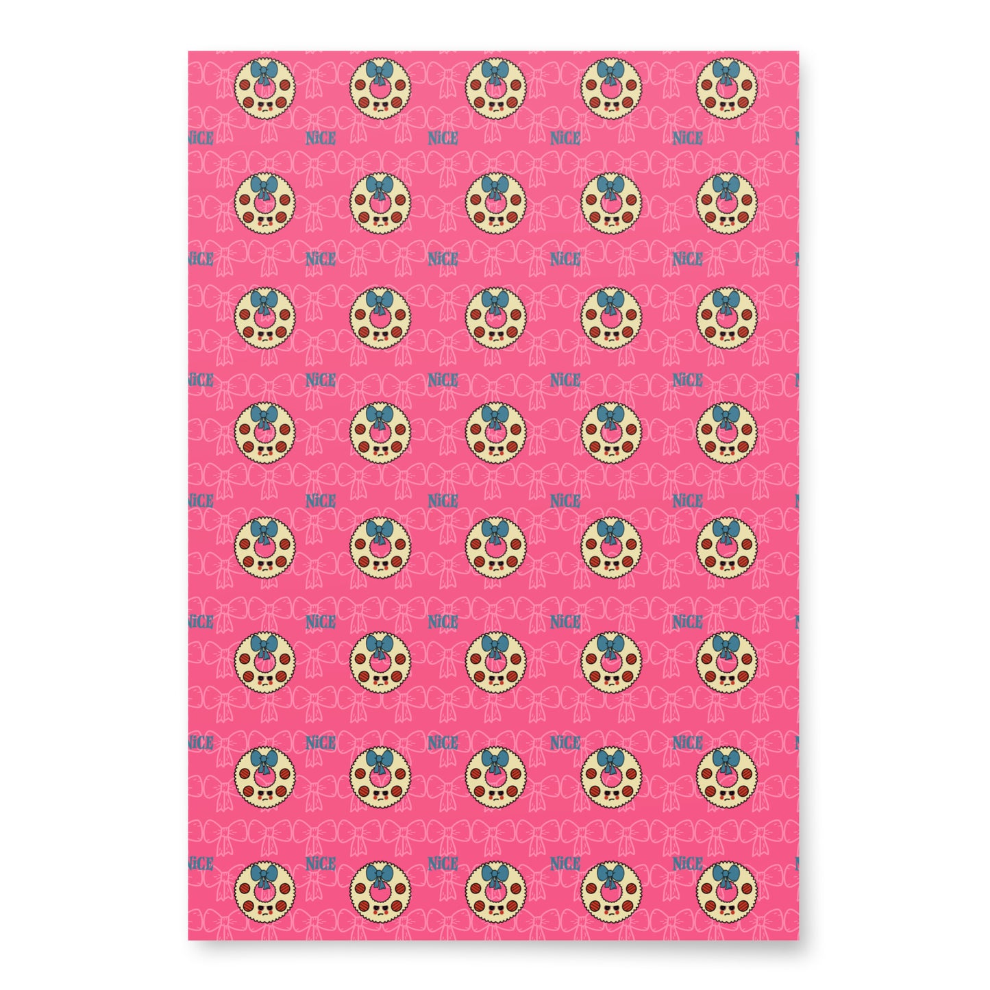 Naughty or Nice Wrapping Paper Set - Pinkberry