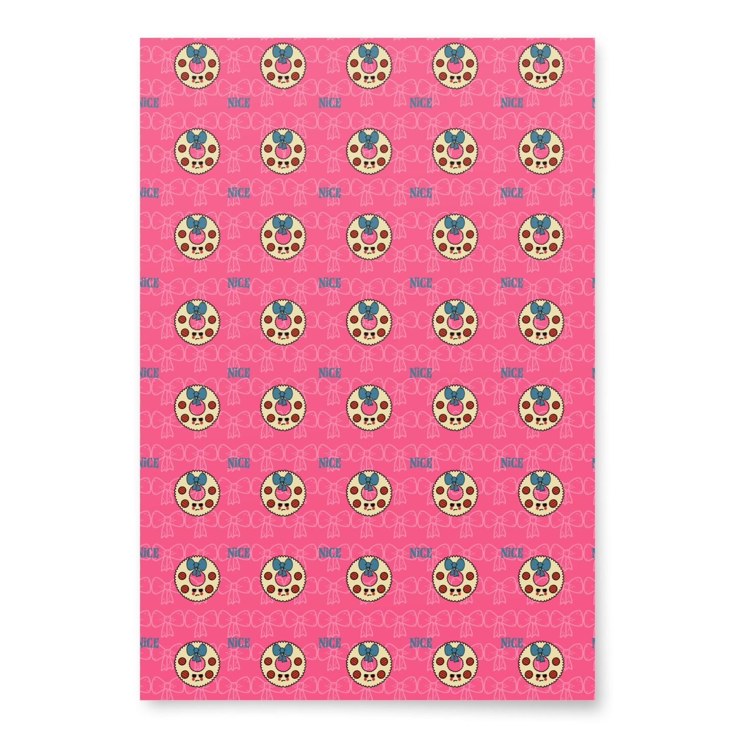 Naughty or Nice Wrapping Paper Set - Pinkberry