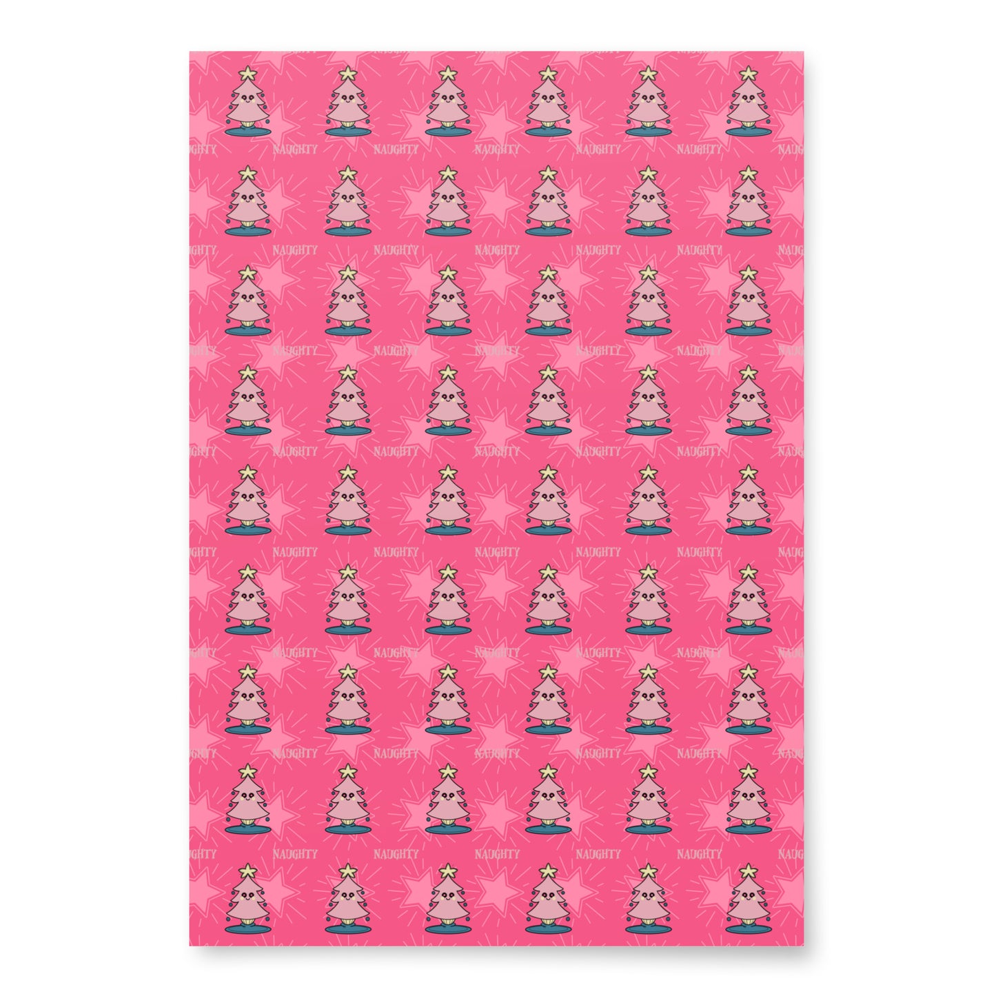 Naughty or Nice Wrapping Paper Set - Pinkberry